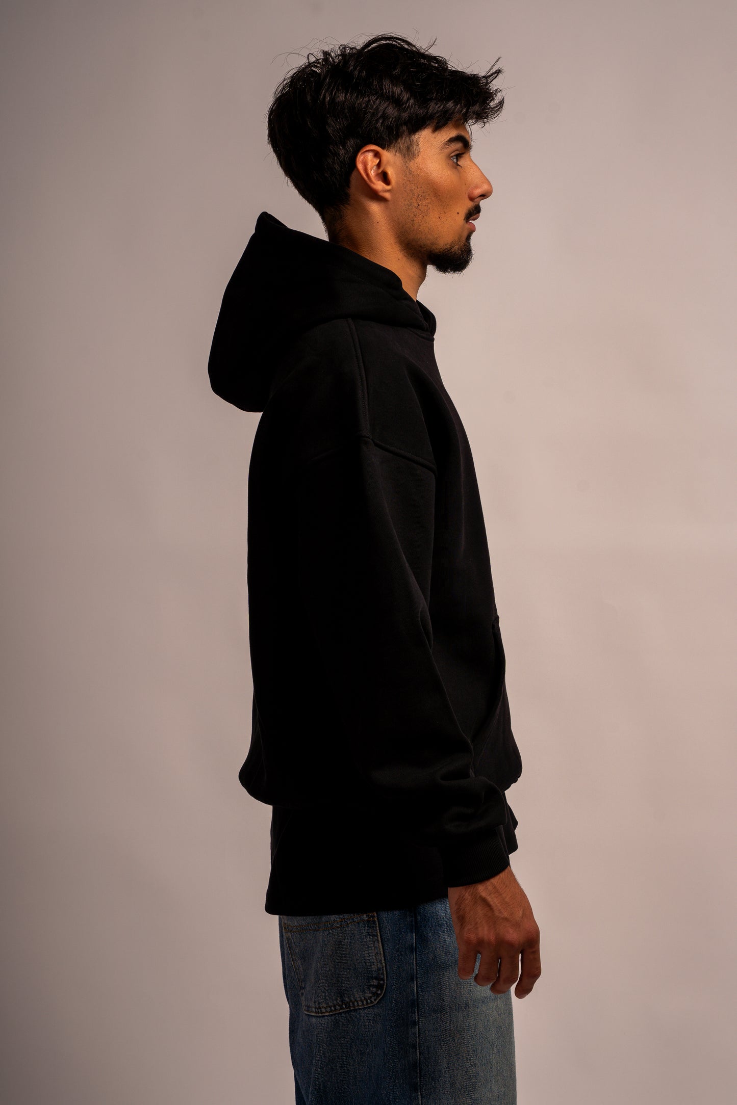 Hoodie MAISON AJ – Running Club Noir