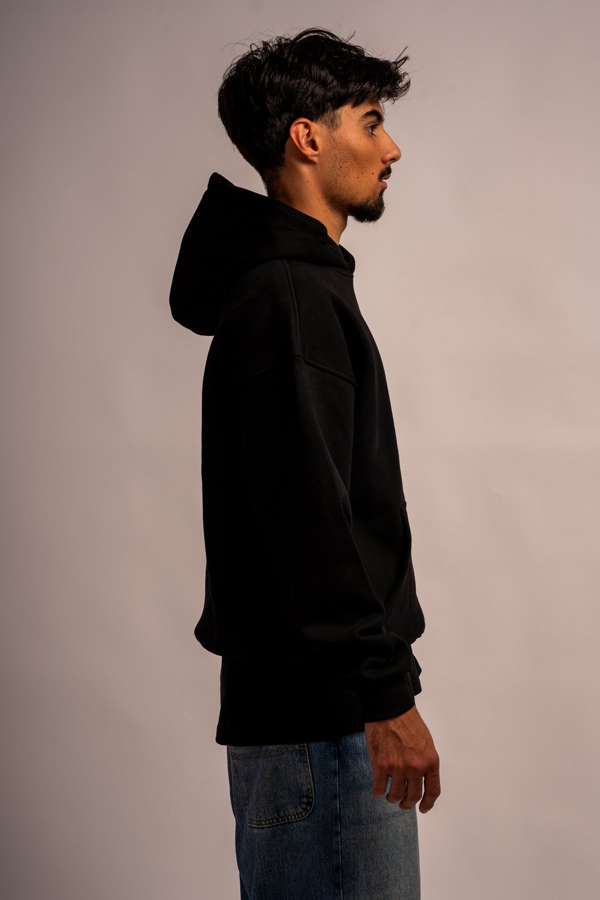 Hoodie MAISON AJ – Running Club Noir