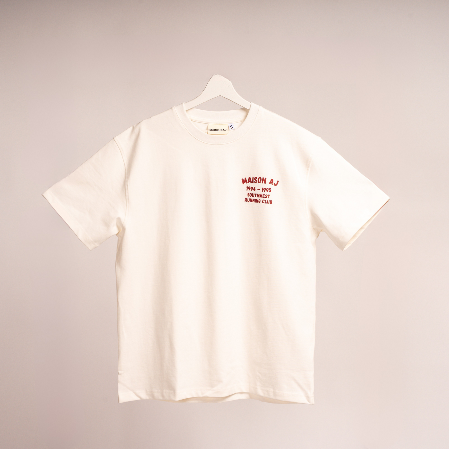 T-SHIRT BLANC RUNNING CLUB