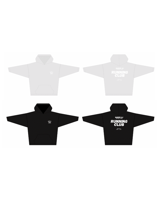 Hoodie Noir + Hoodie Gris